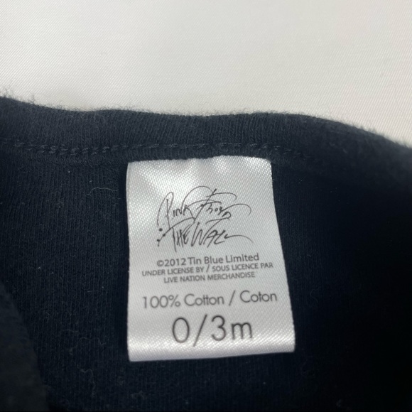 3/$25 Pink Floyd The Wall Newborn Baby Bodysuit One Piece Long Sleeves 0… - Picture 4 of 5